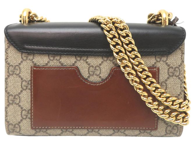 Bolsa de Ombro com Corrente Gucci GG Supreme - vista 2
