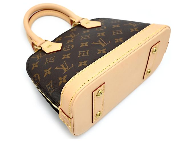 Louis Vuitton Alma BB Handtasche in Monogram Brown - Ansicht 4
