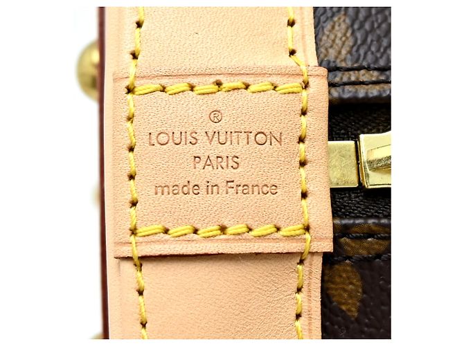 Louis Vuitton Alma BB Handtasche in Monogram Brown - Ansicht 8