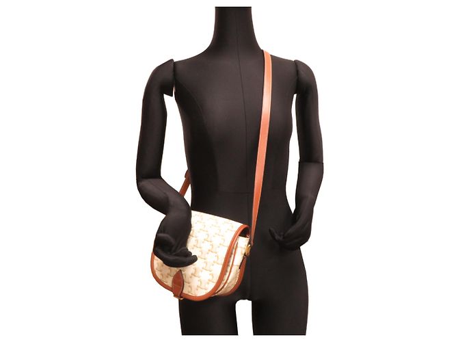 Céline Borsa a tracolla bianca da donna Celine - vista 9