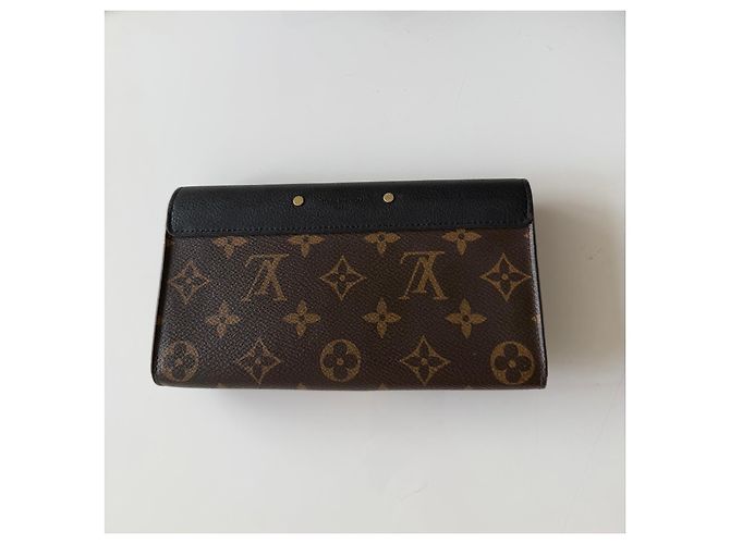 Louis Vuitton Pallas Monogram canvas and Black Leather Wallet - view 9