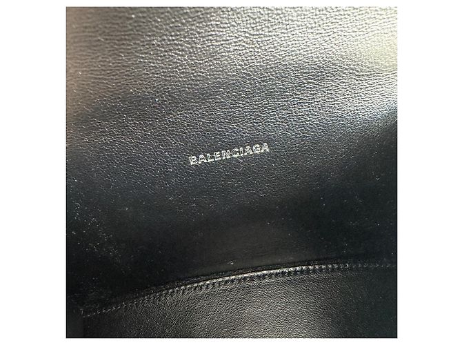 Borsa Balenciaga Hourglass XS Logo Rhinestone - vista 10