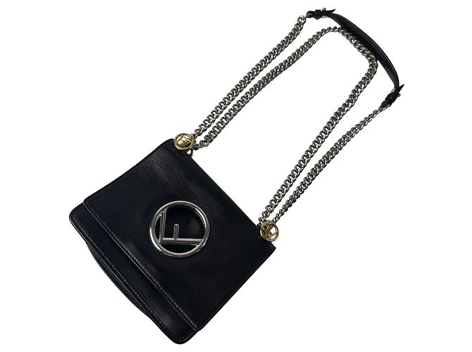 Fendi Kanai F 2-way Schultertasche mit Kette - Ansicht 2
