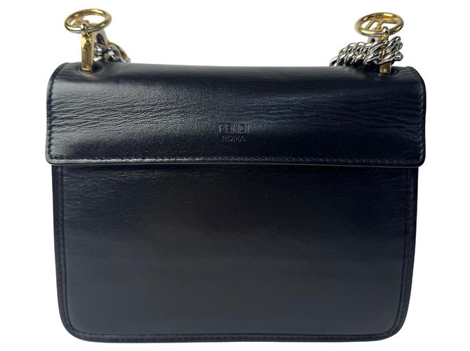 Fendi Kanai F 2-way Schultertasche mit Kette - Ansicht 4