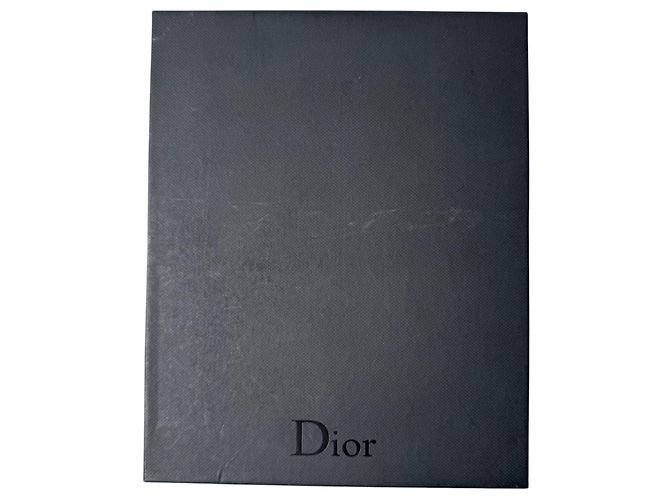 Christian Dior Pochette Dior Homme in pelle nera - vista 10
