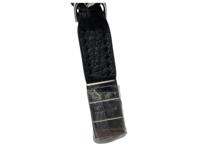 Christian Dior Pochette Dior Homme in pelle nera - vista 9