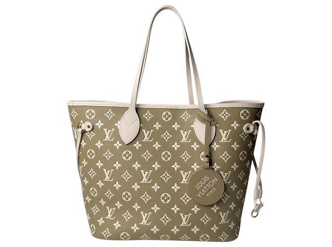Bolsa de Ombro Louis Vuitton Monogram Empreinte Neverfull MM - vista 2