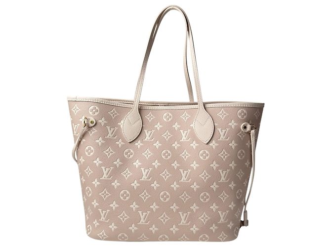 Bolsa de Ombro Louis Vuitton Monogram Empreinte Neverfull MM - vista 3