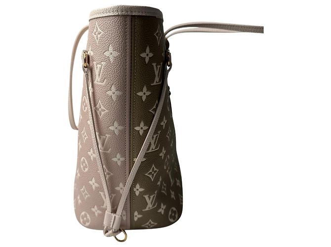 Bolsa de Ombro Louis Vuitton Monogram Empreinte Neverfull MM - vista 4