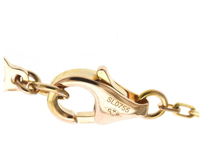 Collana Cartier Damour in oro rosa con zaffiro - vista 10