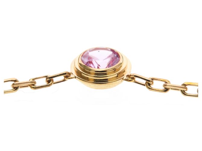 Collana Cartier Damour in oro rosa con zaffiro - vista 6