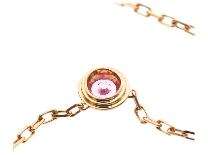 Collana Cartier Damour in oro rosa con zaffiro - vista 8