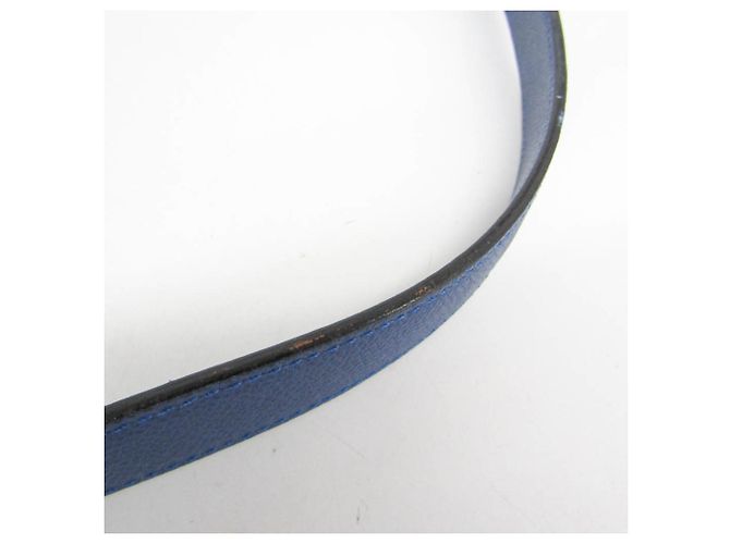 Bolso de mano de piel Valextra B Cube V5C67 para mujer en azul - vista 12