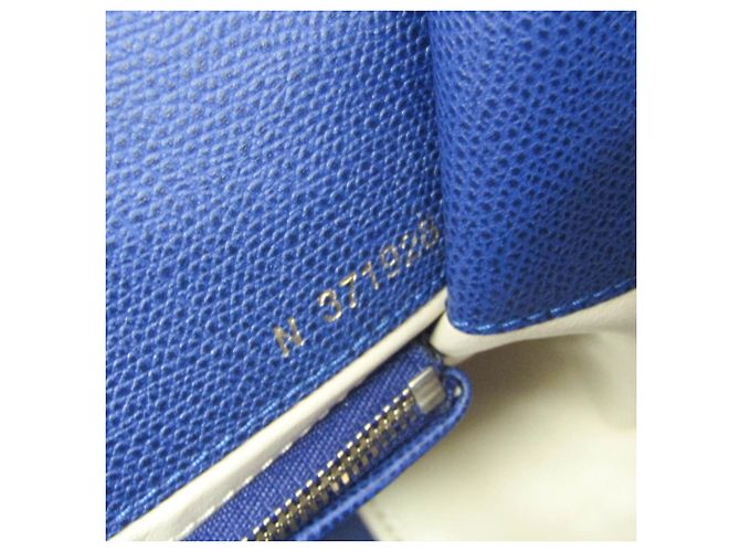 Bolso de mano de piel Valextra B Cube V5C67 para mujer en azul - vista 19