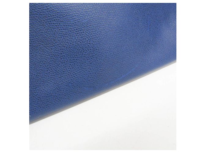 Bolso de mano de piel Valextra B Cube V5C67 para mujer en azul - vista 9