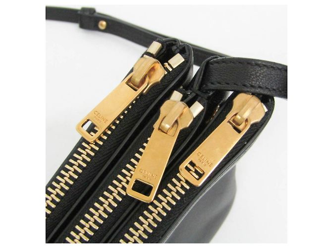 Céline Bolsa de Ombro em Couro Trio Small para Mulher Celine - vista 9