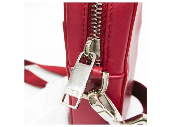 Borsa a tracolla in pelle Christian Dior Oblique - vista 12