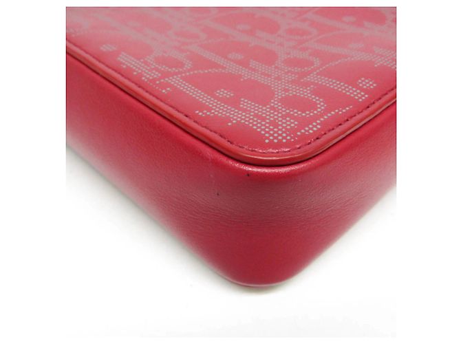 Borsa a tracolla in pelle Christian Dior Oblique - vista 6