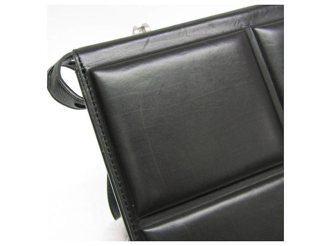 Bolsa Mini Trunk em couro de bezerro acolchoado Bottega Veneta - vista 14