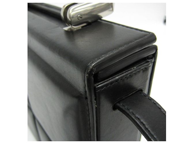Bolsa Mini Trunk em couro de bezerro acolchoado Bottega Veneta - vista 8