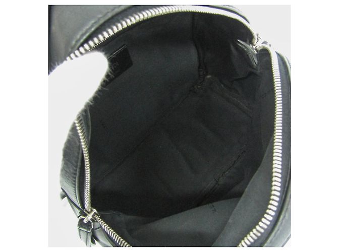 Fendi By The Way Flower Black Leather and Beads Backpack - view 3