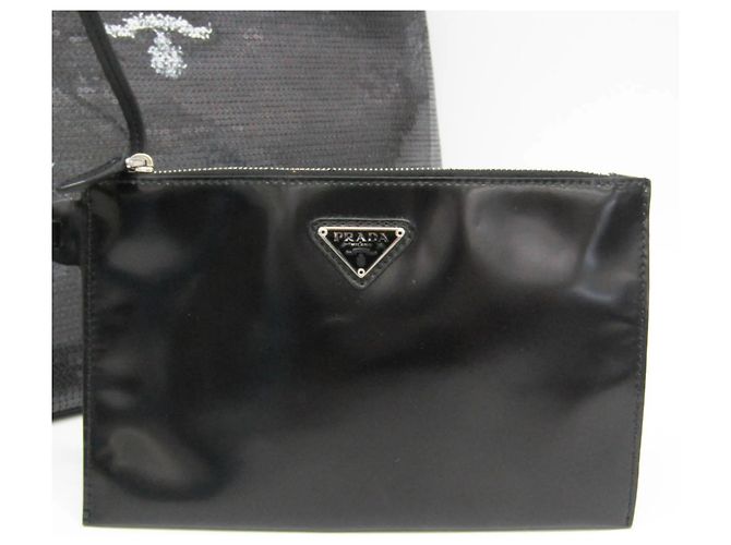 Prada RETE PAILLETTES 1BG416 Handbag - view 15