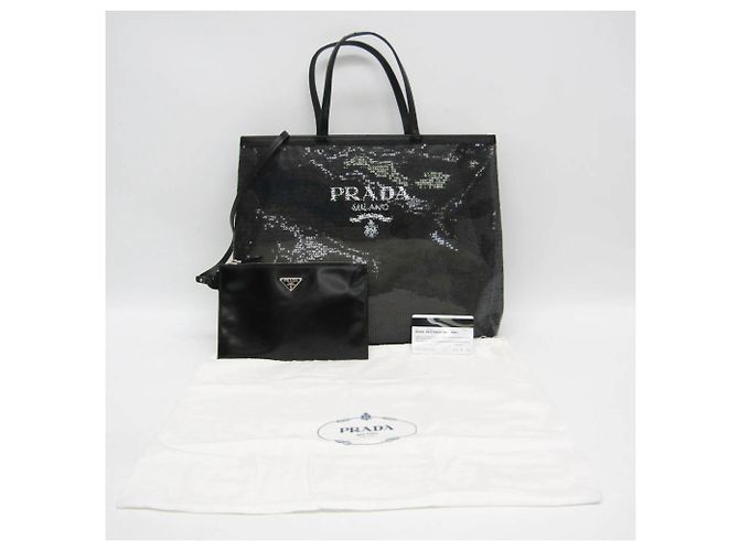Prada RETE PAILLETTES 1BG416 Handbag - view 2
