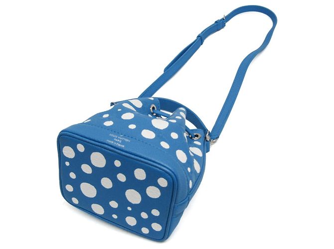 Borsa Louis Vuitton Monogram Empreinte LV x Yayoi Kusama Nano Noe - vista 3