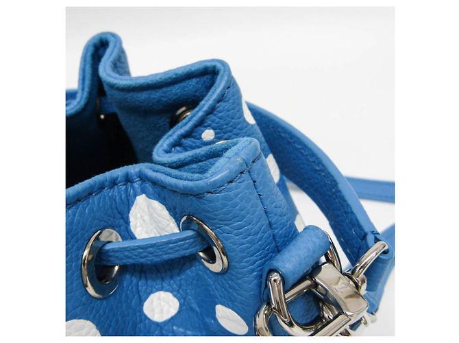 Borsa Louis Vuitton Monogram Empreinte LV x Yayoi Kusama Nano Noe - vista 8
