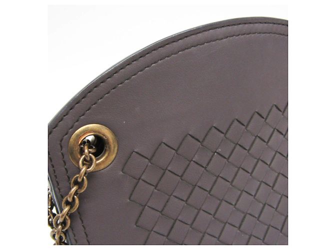 Borsa a tracolla Bottega Veneta Intrecciato con catena - vista 10