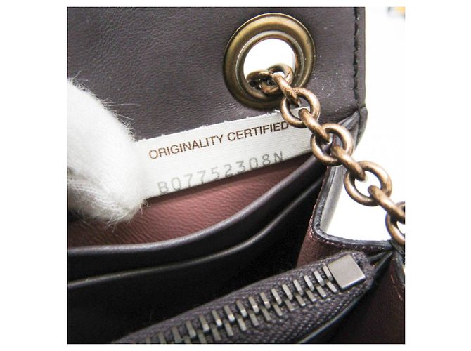 Borsa a tracolla Bottega Veneta Intrecciato con catena - vista 19