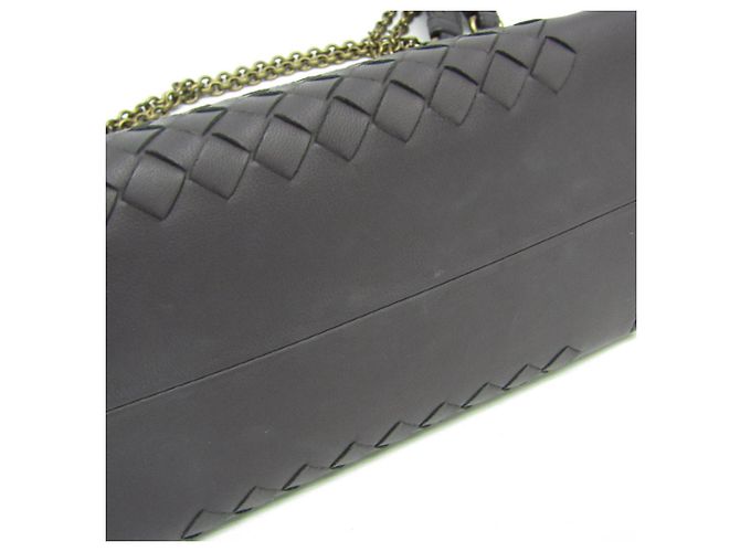 Borsa a tracolla Bottega Veneta Intrecciato con catena - vista 7
