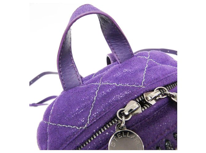 Stella Mc Cartney Mini zaino trapuntato Stella McCartney - vista 14