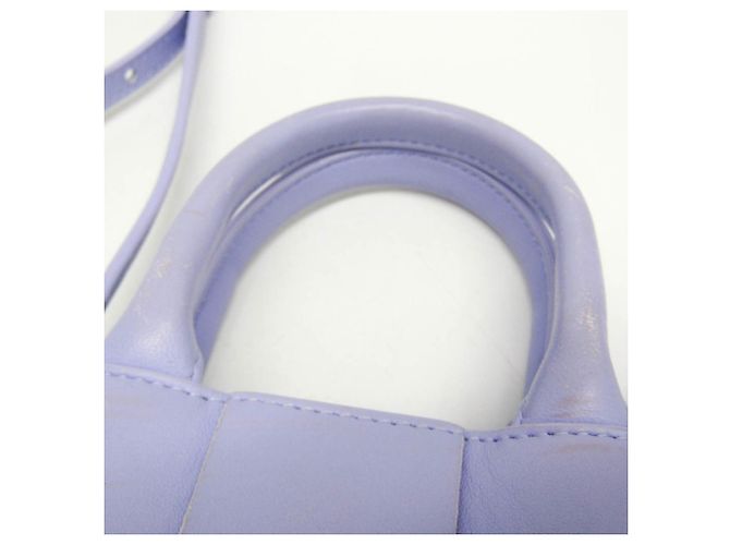 Borsa Mini Cassette in pelle Bottega Veneta - vista 11