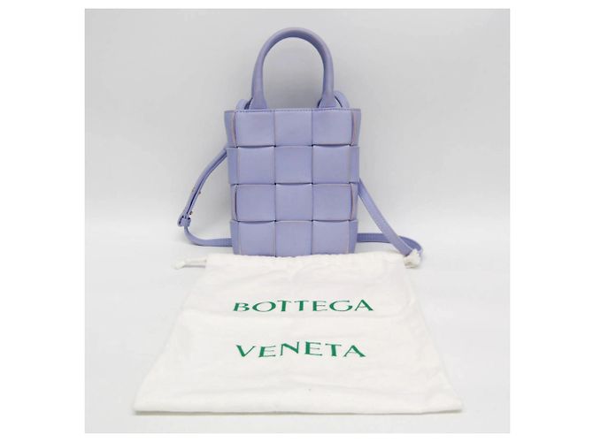 Borsa Mini Cassette in pelle Bottega Veneta - vista 2