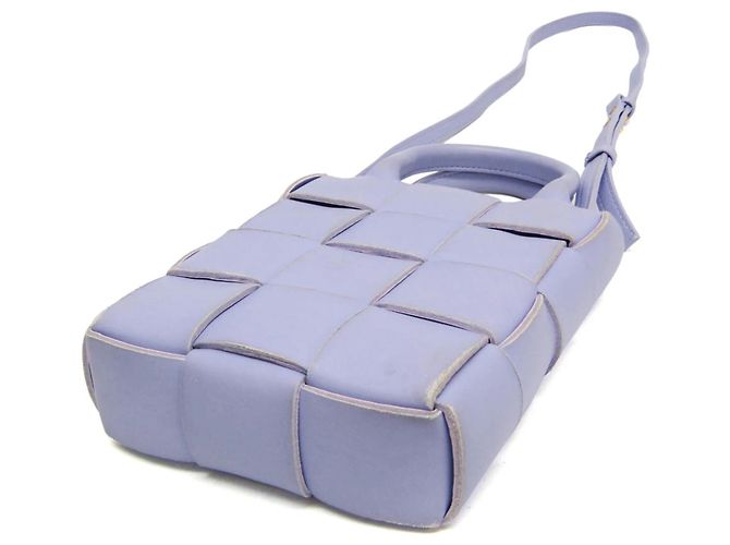 Borsa Mini Cassette in pelle Bottega Veneta - vista 3