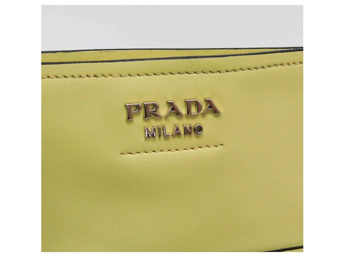 Tote Prada CITY CALF 1BG038 Damen Schultertasche aus Leder - Ansicht 17