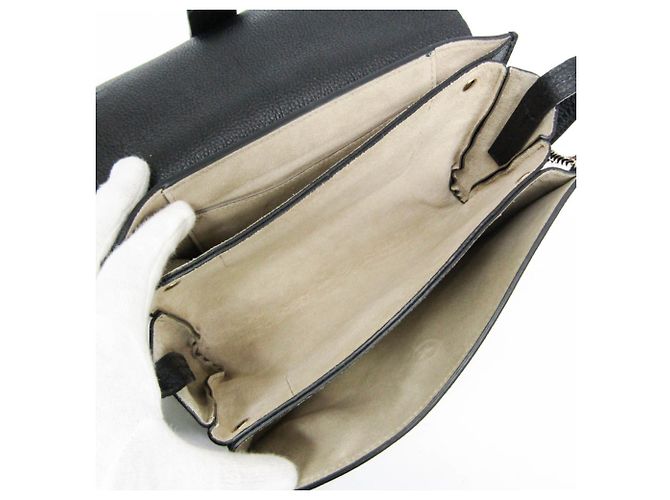 Bolsa de ombro em couro Chloé Faye para mulher - vista 4