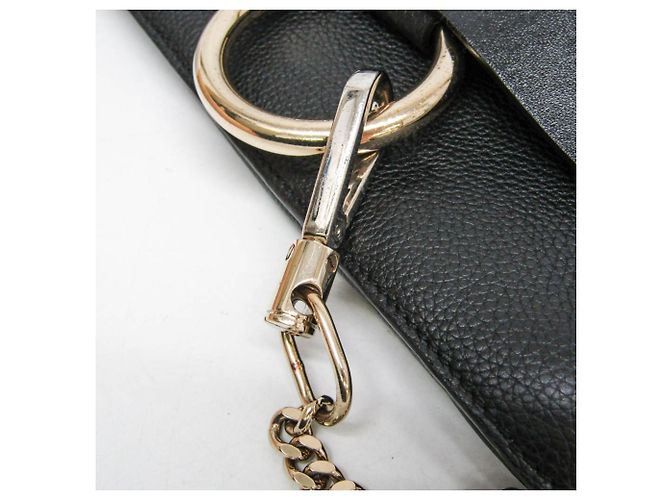 Bolsa de ombro em couro Chloé Faye para mulher - vista 7