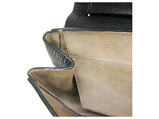 Bolso de hombro de piel Chloé Drew para mujer en Black - vista 14