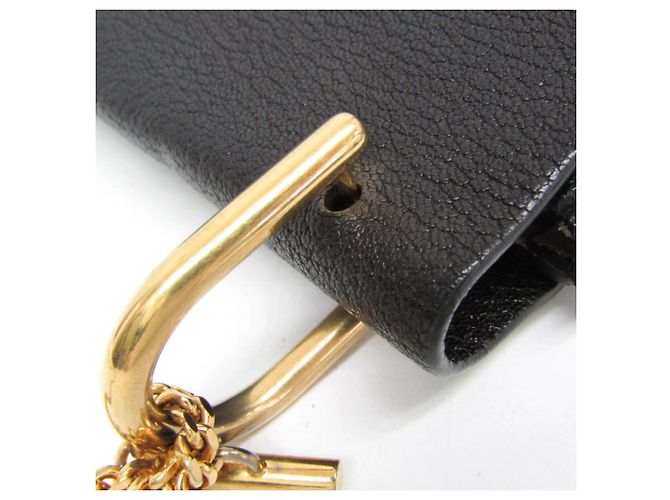 Bolso de hombro de piel Chloé Drew para mujer en Black - vista 7