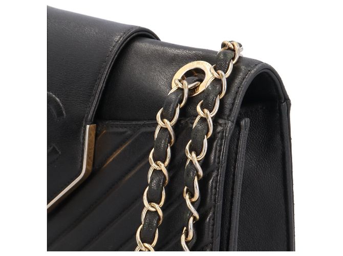 Borsa a tracolla Chanel Color & Tie V-Stitch - vista 12