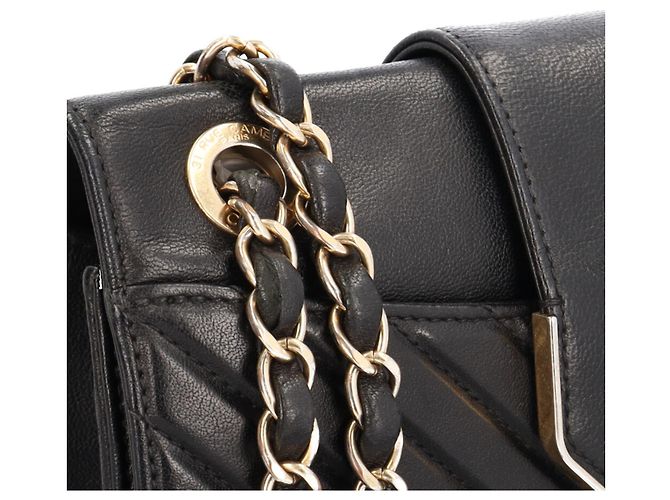 Borsa a tracolla Chanel Color & Tie V-Stitch - vista 13