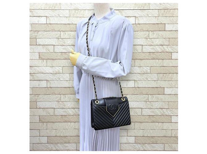 Borsa a tracolla Chanel Color & Tie V-Stitch - vista 3