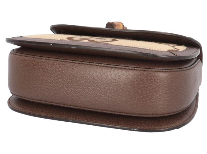 Bolsa Pequena Gucci Bamboo 1947 - vista 6