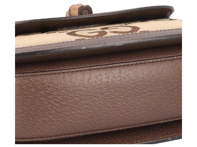 Bolsa Pequena Gucci Bamboo 1947 - vista 8