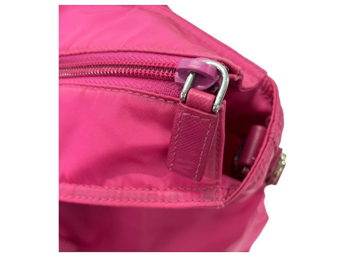 Borsa a tracolla Prada in nylon - vista 12