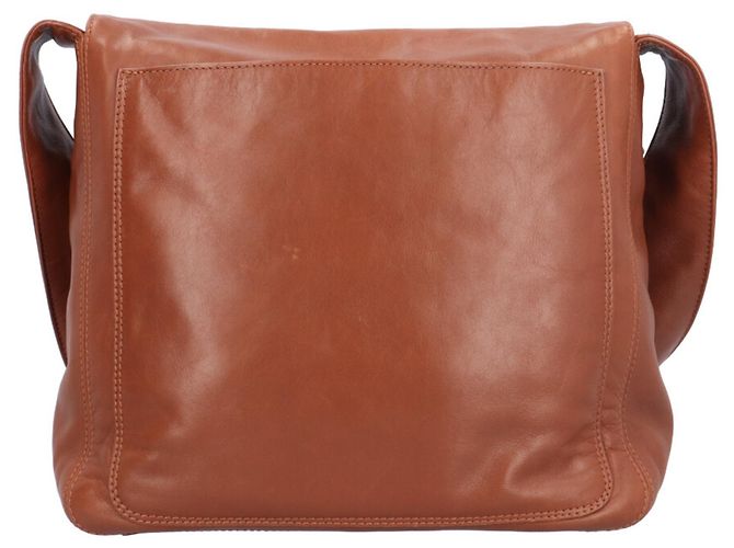 Timeless Bolso de hombro Chanel de cuero marrón con flecos - vista 3