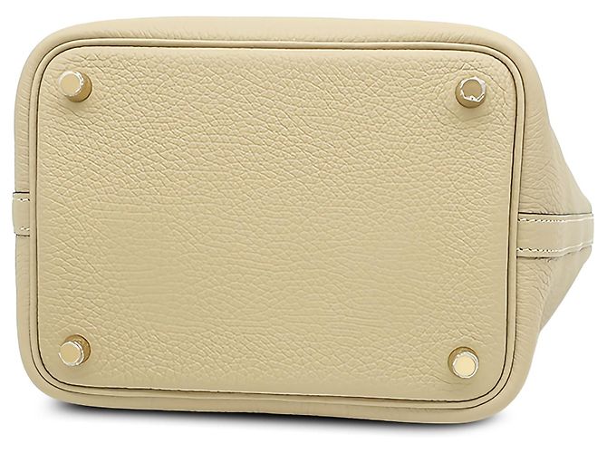 Hermès Beige Clemence Picotin Lock 18 - vista 3