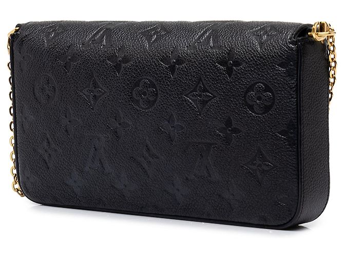 Louis Vuitton Black Monogram Empreinte Pochette Felicie - vista 2